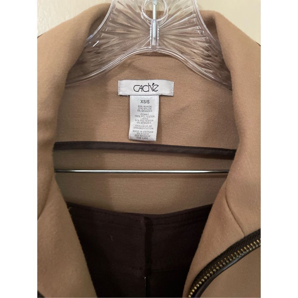 Cache Brown pantsuit  - Picture 3 of 6